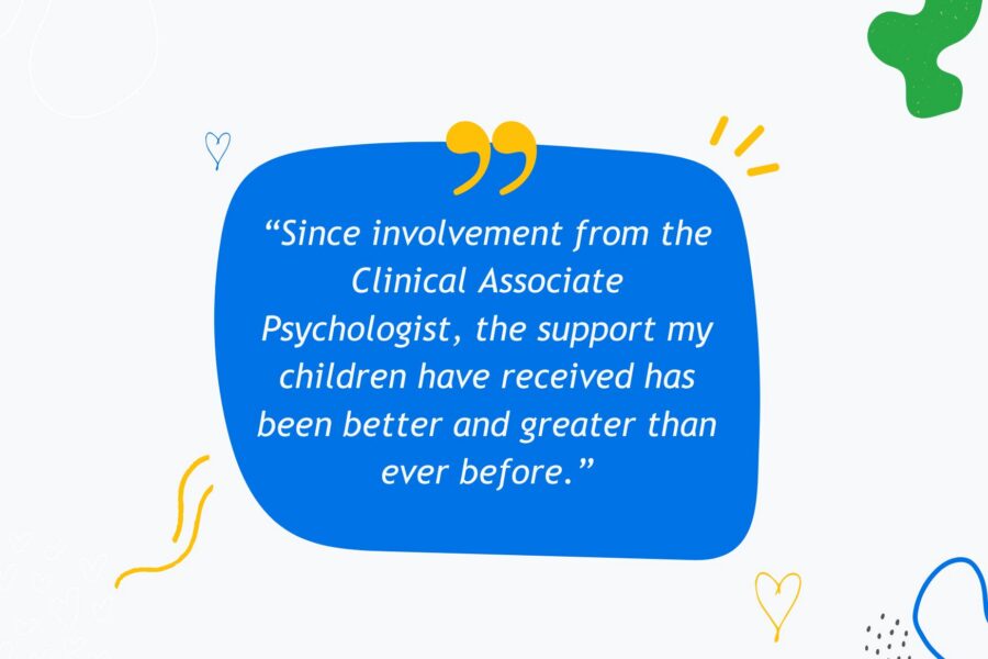 Quote card from service user / rep